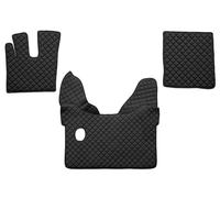 2x ✅Fits F-CORE F-CORE FL26 BLACK Floor mats ECO-leather quilted (3 ⭐UK Seller⭐