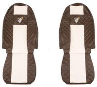 Seat Cover F-CORE FX14 BROWN/CHAMP for VOLVO FH16 II 16.12 2014-