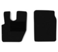 Fits F-CORE F-CORE MT21 GRAY Floor mats Velours (2 pcs) Grey driver + ⭐UK Stock⭐