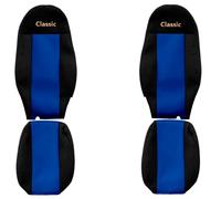 2x ✅Fits F-CORE F-CORE PS27 BLUE Seat Cover Blue Seat covers CLASSIC ⭐UK Seller⭐