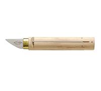 F.DICK 63542000 Separator Knife (Length: 17 cm, Straight Back, Adjustable Wooden Handle, Curved Blade, Carbon Steel)