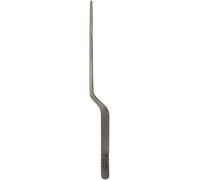 F. DICK 90156202 Tweezers 20 cm (Kitchen Tweezers, Stainless Steel, Ribbed Tip, Angled Kitchen Tongs for Decorating/Sideboarding)