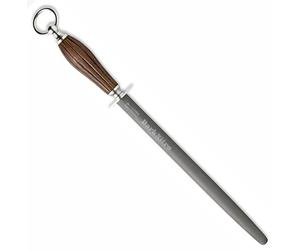 F.Dick Dark Nitro Sharpening Steel Oval - 30cm, Oak