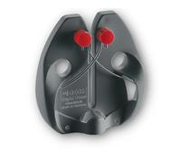 F. DICK Rapid Steel Action Knife Sharpener (Pull Through Sharpener, Stainless Steel Rods) 90091000, Without Stand Plate, Black, 20 cm