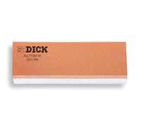 F. DICK Sharpening Stone for Knives (Whetstone 360 and 1000 grit, 20 x 5 x 2.5 cm, Underlay Plate, Angle Holder), Approx, Intense Green/Black/White, 20x5x2,5 cm