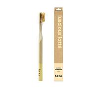 f.e.t.e | Luscious Latte Bamboo Toothbrush | Biodegradable Handle | Recyclable Soft Bristles | Sustainable | Vegan