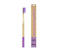 f.e.t.e | Magnificent Mauve Bamboo Toothbrush | Biodegradable & Compostable Handle | Recyclable Soft Bristles | Sustainable | Vegan