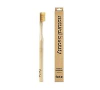 f.e.t.e | Natural Beauty Bamboo Toothbrush | Biodegradable & Compostable Handle | Recyclable Medium Bristles | Sustainable | Vegan