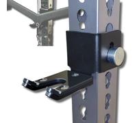 F&F STEEL Cable Buddy - Heavy-Duty Attachment Stabilizer for Cable Towers | Preload Weight Holder for Safer Exercise Starts & Finishes | Made in USA (3" x 3")