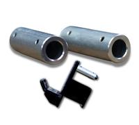 F&F STEEL Power Rack Attachment Pin Adapter Sleeve - 5/8" to 1" - Universal Fitment on Standard 2"x2", 3"x2", and 3"x3" Power Racks, Cages, & Rigs
