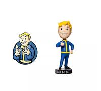 (F) Fallout 4 Vault Boy Bobblehead Gaming Anime Figures Toys Series Collection Model