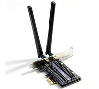 F FENVI Wi-Fi 6 Gig+ AX200 BT5.0 WiFi Card AX200NGW 802.11ac/ax 2.4Gbps MU-MIMO OFDMA Miracast PC Wireless Network Adapter Ultra-Fast Affordable Next-Gen Built-in PCIe WiFi Gaming