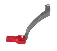 F FIERCE CYCLE 0.39 Inch Motorbike Shift Lever Folding Gear Shifter Gray and Red