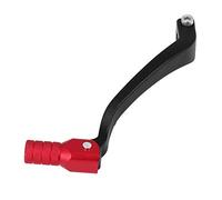 F FIERCE CYCLE 0.39Inch Motorbike Shift Lever Folding Gear Shifter Black and Red