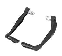F FIERCE CYCLE 1 Pair 22mm Strip Brake Clutch Protect Hand Guard for Motor Black