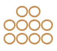 F FIERCE CYCLE 10pcs 25mm ID Exhaust Muffler Pipe Gasket for J-iangling