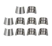 F FIERCE CYCLE 10pcs 8mm Dia Valve Keeper Locks Steel Race Locks for Motorbikes