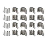 F FIERCE CYCLE 20pcs 8mm Valve Stem Diameter Hardened Valve Keeper Locks Steel Race Locks for GY6-125