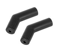 F FIERCE CYCLE 2pcs Black Motorcycle Gear Shifter Protector Cover Cylindrical