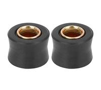 F FIERCE CYCLE 2pcs Motorcycle 10mm Rear Shock Absorber Cushion Rubber Ring Bush