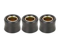 F FIERCE CYCLE 3pcs Motorcycle 12mm Rear Shock Absorber Cushion Rubber Ring Bush