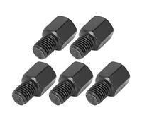 F FIERCE CYCLE 5pcs 8mm RH to 10mm RH Motorcycle Rearview Mirror Adapter Bolt
