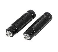 F FIERCE CYCLE Pair 6mm Motorcycle Rearset Rear Set Footrest Foot Rest Peg Black