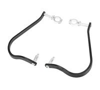 F FIERCE CYCLE Pair 7/8" Motorcycle Brake Lever Guard Handlebar Protector Black