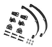 F Fityle 1/14 Simulation Suspension Spring RC Car Part,Metal High Performance Professional Black Portable RC Dump Truck Accessories, Back Bracket