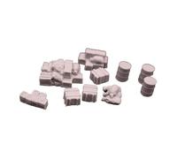 F Fityle 1/72 HO Scale Barrel Model Diorama Kits DIY Scene Role Play Resin Supply and Equipment Model for Train Layout Sand Table