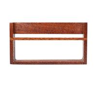 F Fityle 1/8 1/6 Dollhouse Bookshelf Ornament Landscape Life Scene Scenery Dollhouse Decoration Sturdy Miniature Bookshelf Wooden, Style B Short