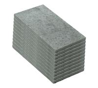 F Fityle 10 Pieces Cement Model House Buildings DIY Materials DIY Model Base Plate for Hobby Models Making, 6x12cm
