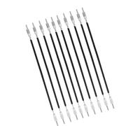 F Fityle 10 Pieces Violin Tailpiece Gut Cord, Tailpiece Gut Cord Replacement Metal Wire Tail Gut for Practice Stage Concert Parts Accs, 9.6cmx0.2cmx0.4cm