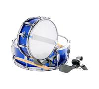 F Fityle 13 inch Snare Drum Music Drum Blue Learning Portable Percussion Instrument Musical Instrument for Boys Beginners Girls Kids