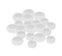 F Fityle 20x Foam Pumpkins Arts and Craft Carving Painting, Handmade Kids Gift, Artificial Pumpkins, Polystyrene Pumpkin for Halloween Holiday Wedding, 20pcs-60mm&80mm