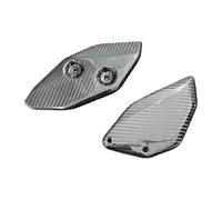 F Fityle 2Pcs Footrest Pedal Protector, Motorcycle Front Footpeg Protection Cover for -R3 R3 2019-2025
