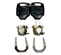 F Fityle 2Pcs Motorcycle Rear Trunk Lock Replaces Sturdy Universal Easy to Install Tail Box Lock Cylinder for Motorcycle Storage Trunk