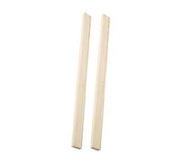 F Fityle 2x 40cm Measuring Strips Rolling Pin Spacers Sticks Tool Wood Strip Mudboard Noodles Pottery Clay Wooden Rolling Pin Guides, 5mm