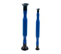 F Fityle 2X Hand Valve Lapping Tool Double Ended Suction Cups Comfortable Grip Rubber Head Auto Maintenance for Vehicle Parts, Blue