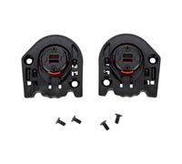 F Fityle 2x Motorbike Helmet Visors Bases Riding Helmet Bases Repair Parts Easy Installation Lightweight Accessories Attachment