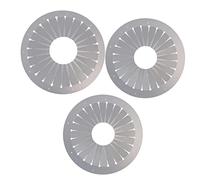 F Fityle 3 Pieces Ribbon Flower Making Tool Ribbon Rosette Brooch Professional Hobby Art Scrapbooking 12cm,15cm,9cm DIY Rose Maker Easy Rosette Maker