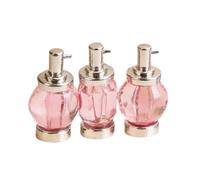 F Fityle 3Pcs Dollhouse Accessories Doll House Decor Mini Perfume Bottles Tiny Micro Landscape Decor Mini Models Ornaments 1/12 Scale, Silver