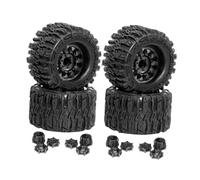 F Fityle 4 Pieces RC Wheel and Tire 1:8 High Performance Fittings Sturdy Accessories Replacement Part