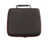 F Fityle 4 Slot Case Organizer Hard with Mesh Pocket Box Portable Carrying Case Storage Bag for Singing KTV Travel