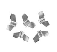 F Fityle 5 Pieces Wing Nuts Drum Cymbal Stand Wing Nuts Drum Accessory Percussion Instrument Accessories Cymbal Wing Nuts for Cymbal Stackers