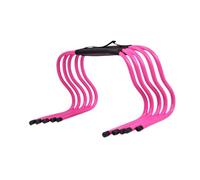 F Fityle 5Pcs Agility Training Hurdles Obstacles Multifunctional Practice Equipment Speed Hurdles for Fitness Outdoor Sports Athletes, 30cm