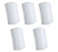 F Fityle 5Pcs Cat Tongue Comb Remover Comb White Silicone Multi Functional Multifunctional Soft Pet Supplies Cat Shedding Brush