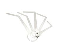 F Fityle 5pcs Stainless Steel Sax Pad Leveling Rings Saxophone Repair Tool Set Compact Parts Installation Adjustment Tools Accessory