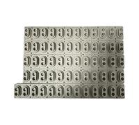 F Fityle 5x Conductive Silicone Strip Pads for Keyboards - Professional, And Lightweight Replacement Parts for Electronic Pianos