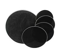 F Fityle 5x Drum Drumhead, Professional Percussion Instrument Parts Drum Head Skin Silent Mute Drum Head for Kids Practice Beginners Stage Performance, 10 12 14 16 22inch